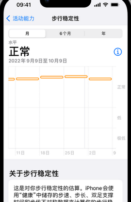 安龙iPhone手机维修如何在iPhone开启'步行稳定性通知'