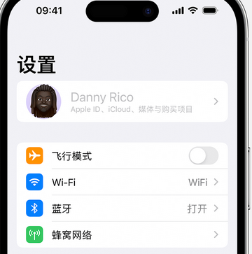 安龙appleID维修服务iPhone设置中Apple ID显示为灰色无法使用 