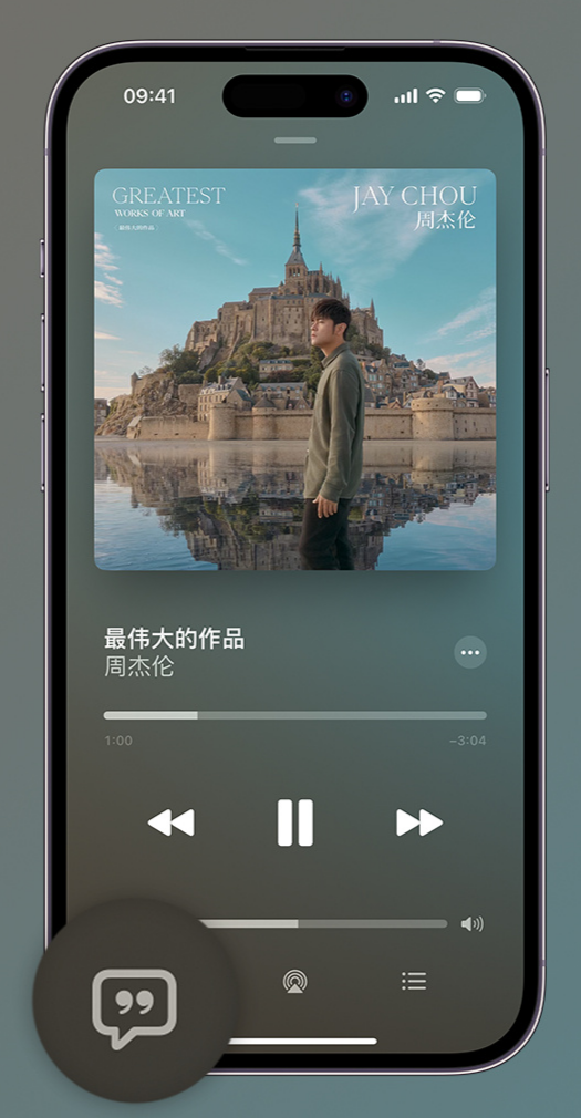 安龙iphone维修分享如何在iPhone上使用Apple Music全新唱歌功能 